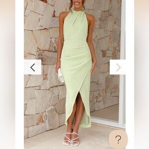 Billy J Halter Maxi Dress - Citrus